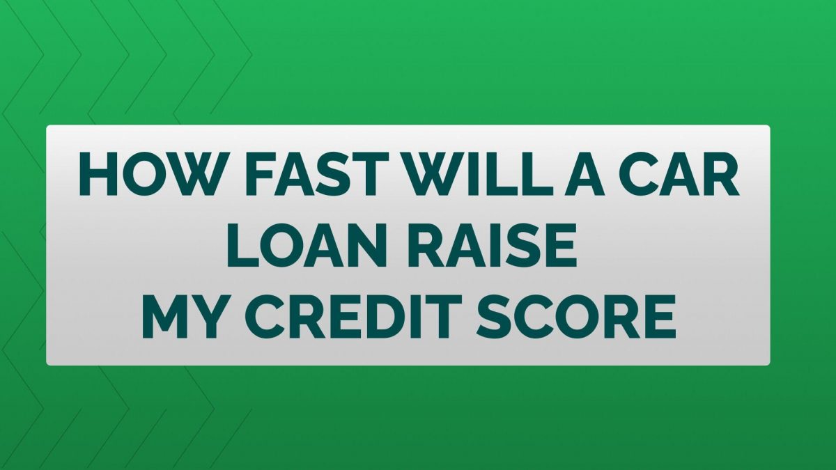 Get a Car Loan to Build Credit